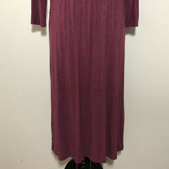 Anthropologie Maeve Galena Faux Wrap Midi Dress - Picture 4 of 5